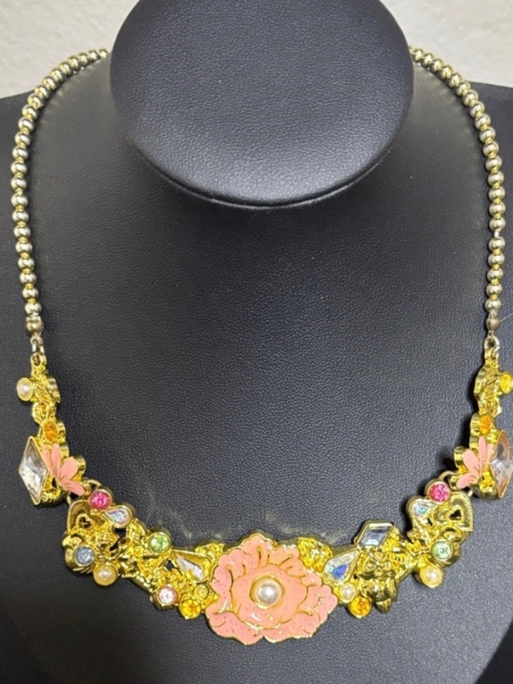 Disney Store London Floral Princess Necklace